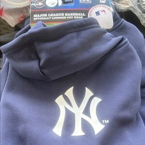 Pets First Navy Pet Hoodie New York Yankees. Lot of 5